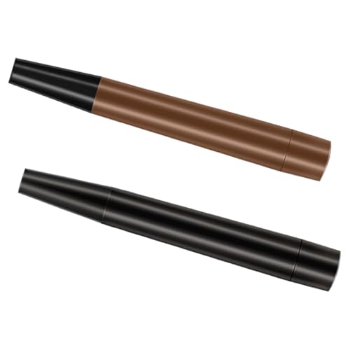 minkissy 2stücke Microblading Augenbrauenstifte Mit Gabelspitze Wasserdichtes Design Für Präzise Anwendung Für Augenbrauen Und Bartstyling Farben von minkissy
