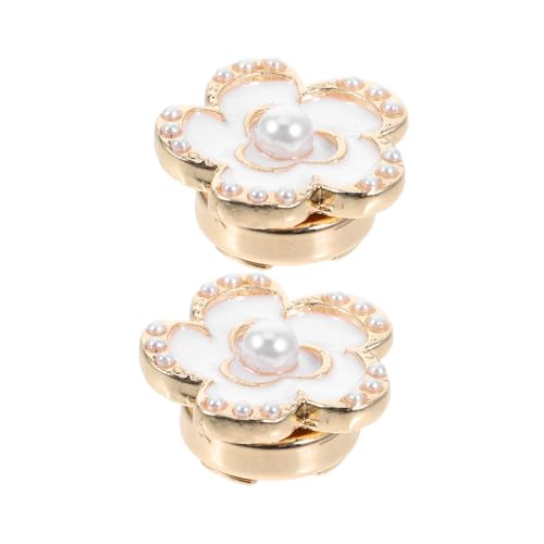 minkissy 2 Stück Blumen-manschettenknöpfe Knopfabdeckung Legierung minkissy 2 Stück Blumen-manschettenknöpfe Knopfabdeckung Legierung von minkissy
