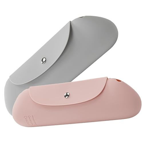 minkissy 2stücke Tragbare Kosmetiktasche Für Damen Multifunktionale Reise Und Makeup-Organizer Für Outdoor-aktivitäten Leicht Zu Reinigen Und Langlebig von minkissy