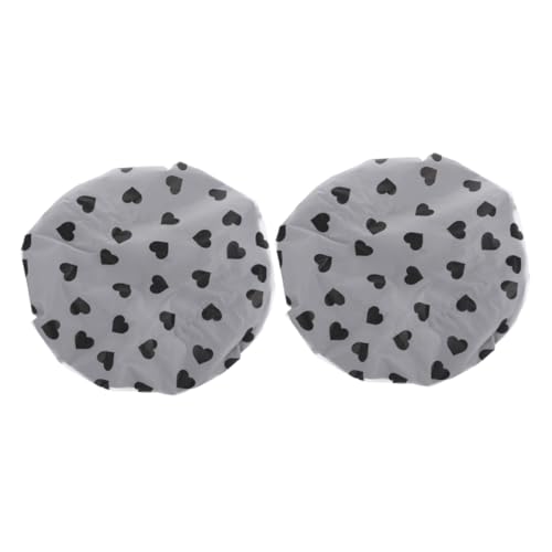minkissy 2stücke Duschhaube Für Frauen Und Verstellbar Für Langes Haar Und Duschen Wiederverwendbare Satin-haarhaube Zum Schlafen Und Schutz von minkissy