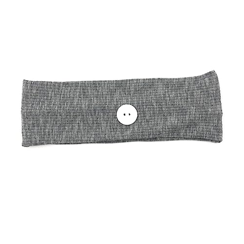 minkissy 2st Stirnband Mit Knöpfen Zur Gesichtsbedeckung Stirnband Mit Ohrriemen Ohr Stirnband Deine Ohren Mit Haarband Mit Kreuzkopfwicklung Gesichtsbedeckung Bandana Fitness Turban Laufen von minkissy