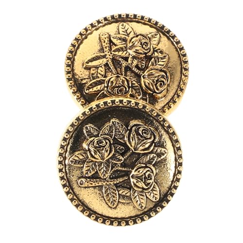 minkissy 2 Stück Hemdmanschaumdeckung Knopfmanschetten Für Stilvolle Hemden Button Deckungsschaumstoffschmuck Hemdknopfabdeckungsclips Button Deckelschmuck Legierung Golden minkissy 2 Stück Hemdmanschaumdeckung Knopfmanschetten Für Stilvolle Hemden Button Deckungsschaumstoffschmuck Hemdknopfabdeckungsclips Button Deckelschmuck Legierung Golden von minkissy