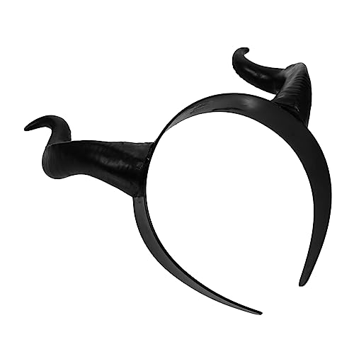 minkissy 2 Stück Horn-Stirnband Haarschmuck Für Frauen Abschlussball Haarschmuck Halloween-Dekoration Halloween-Kostüm Kopfschmuck Stirnbänder Für Frauen Make-Up von minkissy