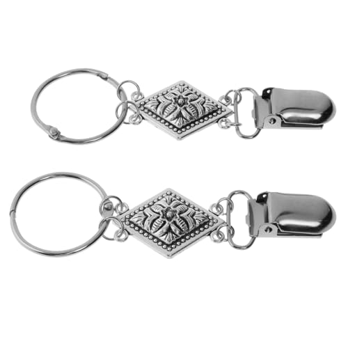 minkissy 2stücke Hutclip Für Reise Und Outdoor-aktivitäten Hut Halter Clip Aus Legierung Kompakt Und Leicht Für Tasche Und Wandern von minkissy