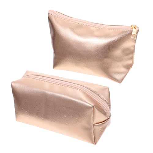 minkissy 2stücke Kosmetiktasche Reisen Waschen Tasche Für Frauen Make up Reisetasche Kosmetik Organizer Tasche Schminktasche Körperpflegetasche von minkissy