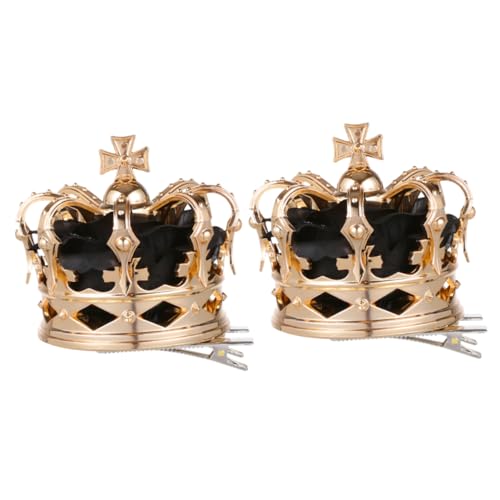 minkissy 2stücke Königliche Mittelalterliche Krone Mädchen Haarspange Haarnadeln Haarclip Kopfschmuck Haar Zubehör Für Party Geburtstag Tanz Hochzeit Fest minkissy 2stücke Königliche Mittelalterliche Krone Mädchen Haarspange Haarnadeln Haarclip Kopfschmuck Haar Zubehör Für Party Geburtstag Tanz Hochzeit Fest von minkissy