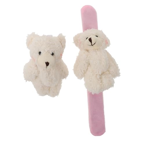 minkissy 2stücke Schöne Slap Armbänder Für Junge Mädchen Aus Hochwertigem Mit Cartoon Bär Motiven Als Partygeschenk Für Geburtstage Und Feiertage Einfach Tragbar Und Bequem von minkissy