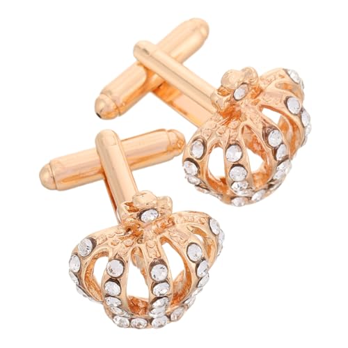 minkissy Stilvolles Hemd Für Männer Hochzeit Raffiniertes Kronen-design Zinklegierung Modischer Knopf minkissy Stilvolles Hemd Für Männer Hochzeit Raffiniertes Kronen-design Zinklegierung Modischer Knopf von minkissy