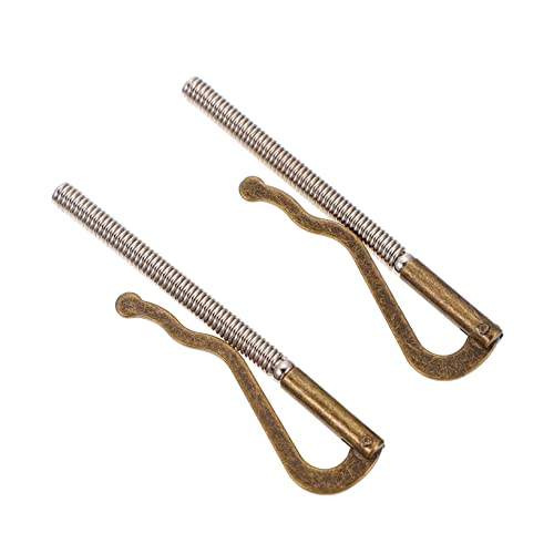 minkissy 2stücke Pack Metall Scheckhalter Für Geldbörsen Frühling Banknotenklammern Kreditkartenhalter Kleine Clips Tragbar Geschenkidee von minkissy