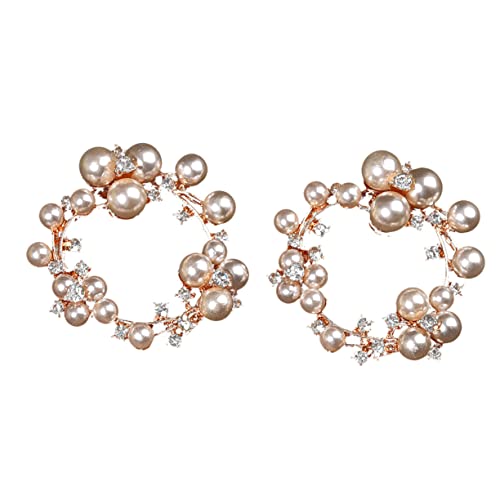 minkissy 2 Stück Schuhclips für Damen mit Strahlenden Kristallen Abnehmbare Dekoration für Hochzeitsschuhe Schmuckclips für Pumps Vielseitige Schuhschnallen für Besondere Anlässe von minkissy