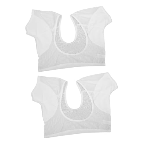 minkissy 2stücke Damen Schweiß Pad Weste Atmungsaktive Achselpads Für Frauen Schweißabsorbierend Für Joggen Yoga Tanzen Und Sport Sommerbekleidung Hautfreundliches Material Waschbar von minkissy