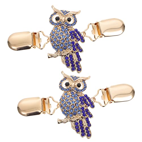 minkissy 2 Stück Strickjacken Clips Dekorative Cardigan Klammern für Hemdkragen und Umhänge als Modisches Accessoire für Frauen von minkissy