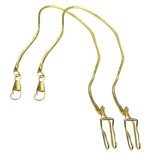 minkissy 2 Stück Taschenuhrteile Metallkette Für Uhrenanhänger Kette Für Männer Minimalistisches Dekoratives Zubehör Passende Marken von minkissy