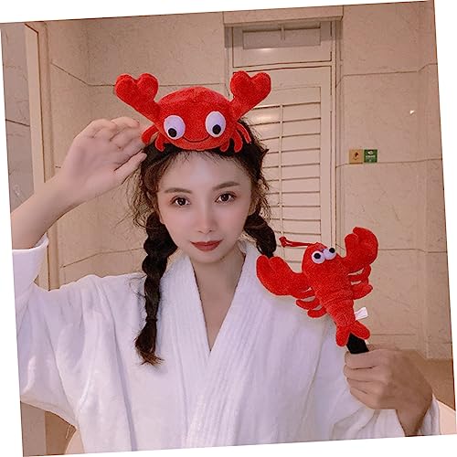 minkissy 2 Stück Teiliges Krabben und Hummer Haarreif aus Umweltfreundlichem Lustiges Kostümzubehör für Erwachsene Vielseitig als Haarreifen für Partys und Dekoration von minkissy