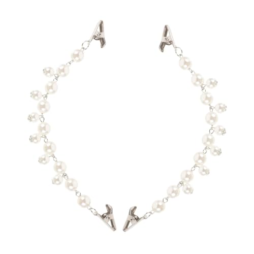 minkissy 2stücke Vintage Sweater Clips Faux Perlen Cape Clips Für Retro Cardigan Schalkragen Blusen Und Jacken Für Frauen Zeitloses Eleganz-accessoire von minkissy