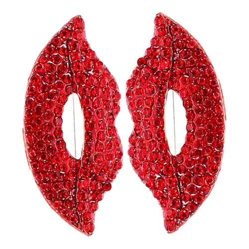 minkissy 2 Stück Valentinstag Herz Brosche Lippen Patch Lippen Brosche Pins Lippen Strass Lippen Lippen Patches Lippen Ornament Lippen Hut Patch Zinklegierung Rot minkissy 2 Stück Valentinstag Herz Brosche Lippen Patch Lippen Brosche Pins Lippen Strass Lippen Lippen Patches Lippen Ornament Lippen Hut Patch Zinklegierung Rot von minkissy