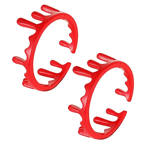 minkissy 2 Stück Verstellbare Halloween Ringe aus Legierung Offene Vampir Ringe mit Gruselige Kostüm Accessoires für Halloween Party Karneval Cosplay und Kostümpartys von minkissy