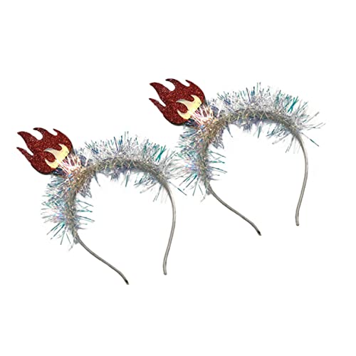minkissy 2stücke Kopfschmuck Requisite Fackel Haar Decor Party Festival Requisite Haar Requisite Feier Decor von minkissy