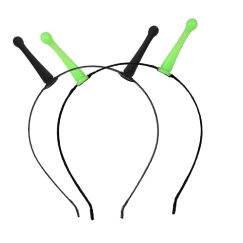 minkissy 2 Teiliges Halloween Stirnband Einzigartige Antennen Kopfbedeckung Für Erwachsene – Leichtes Kostümzubehör Für Mottopartys von minkissy