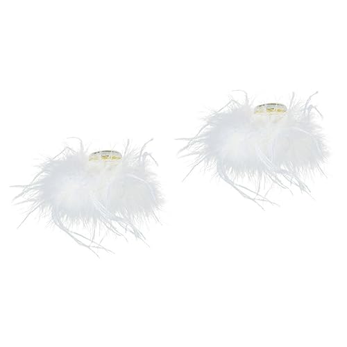 minkissy 2 stücke Strauß Haarspange Frauen Französisch Barrette Haar Clips Trendy Haar Clips Klaue Clips für lockiges Haar Klaue Clips für Mädchen Koreanische Haarspangen Jaw Clips für Haar Frauen von minkissy