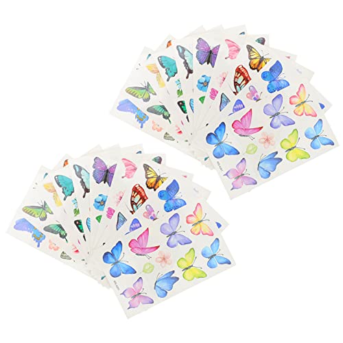 minkissy 20blätter Mädchen Butterflies Temporäre Tattoos Sticker Für Mädchen Hautfreundlich Design Für Partys Und Bastelprojekte minkissy 20blätter Mädchen Butterflies Temporäre Tattoos Sticker Für Mädchen Hautfreundlich Design Für Partys Und Bastelprojekte von minkissy
