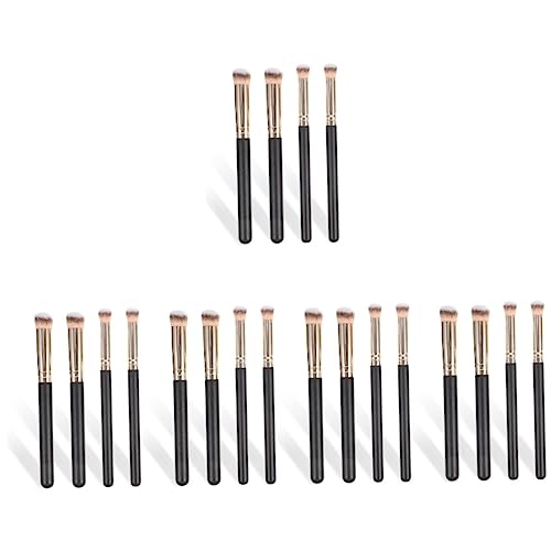 20 Pcs Oblique Head Concealer Brush Angled Blush Brush Bronzer Powder Liquid Makeup Concealer Brush for Women Powder Makeup Liquid Bronzer Women Concealer Brush Mineral von minkissy