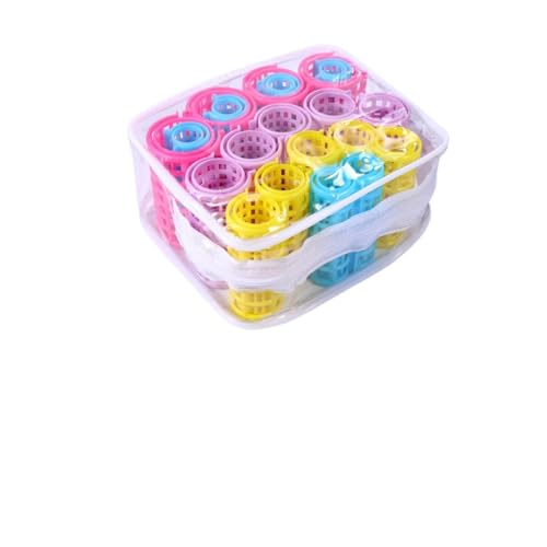 minkissy 20 Stk Gezahnter Lockenwickler Haarwickler Selber Machen Tragbare Clips Für Lockenwickler Große Tragbarer Kissen Glatte von minkissy