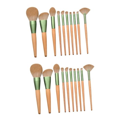 minkissy 20 Stk Make-up-pinsel-set Lidschatten Fortschrittlich Erröten Pinsel Frau Holzgriff von minkissy