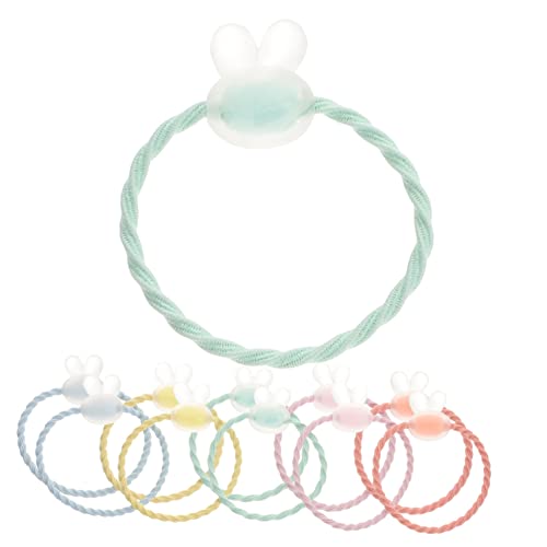 minkissy 20st Haargummis Aus Bändern Baby Mädchen Haargummis Stretch-haargummi Haargummis Zum Duschen Geflochtene Haargummis Kleiner Pferdeschwanzhalter Aus Seilen Kind Elastisch Armband von minkissy