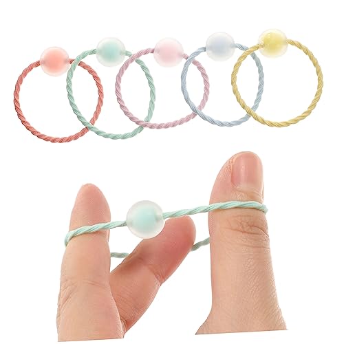 minkissy 20st Kopfschmuck Für Mädchen Baby Mädchen Haargummis Bunter Pferdeschwanzhalter Haargummis Für Mädchen Haarring Bindet Kopfbedeckungen Elastische Haargummis Haarband Kind Flechten von minkissy