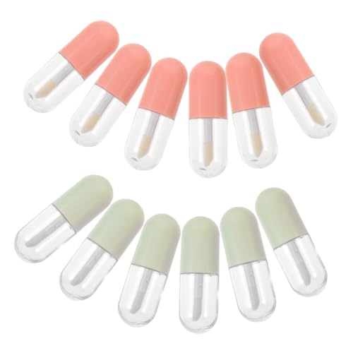 minkissy 20 Stück Lipgloss-flaschen Für Damen – Leere Tuben Nachfüllbare Behälter Mit Kappe Ideal Für Projekte von minkissy