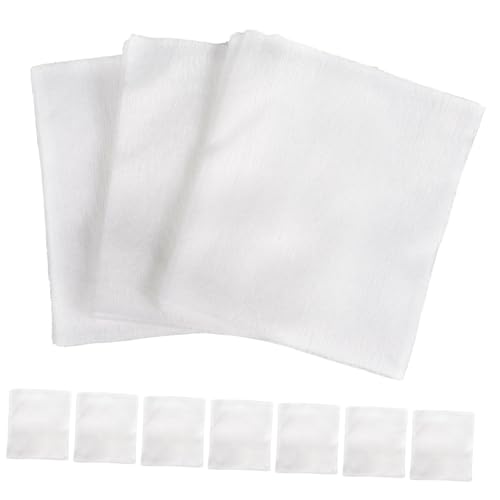 minkissy 200stücke Wattepads Zum Abschminken Gesicht Pads Nagellack Entferner Pads Make-up Für Gesicht Und Augen von minkissy