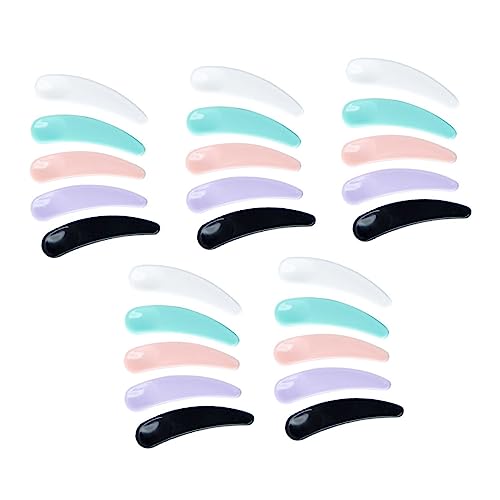 minkissy 200stücke Kosmetiklöffel Augencremelöffel Gesichtscremelöffel Make-up-löffel Kosmetikbedarf Werkzeug Für Creme Mascara Dosierung Und Entnahme von minkissy