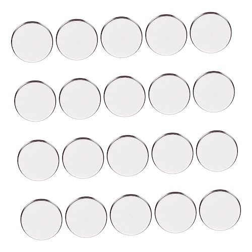 minkissy 20St Runde Lidschatten leere Schale Reiniger Entferner leere Make-up-Behälter schmink aufbewahrung make-up aufbewahrung einfache Platte Lidschatten-DIY-Tablett Rostfreier Stahl minkissy 20St Runde Lidschatten leere Schale Reiniger Entferner leere Make-up-Behälter schmink aufbewahrung make-up aufbewahrung einfache Platte Lidschatten-DIY-Tablett Rostfreier Stahl von minkissy