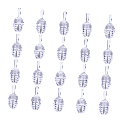 minkissy 20stücke Klare Nachfüllbare Lippenbalsam Tuben Diy Lip Gloss Behälter Leere Transparente Röhrchen Für Lippenpflege Für Reisen Und Geschenke von minkissy