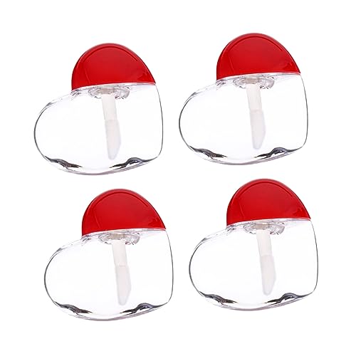 minkissy 20stücke Leere Herzenförmige Lipglossbehälter Lippenstifttube Kosmetische Flaschen Diy Lip Balm Behälter Für Frauen Mädchen Und Mehr von minkissy