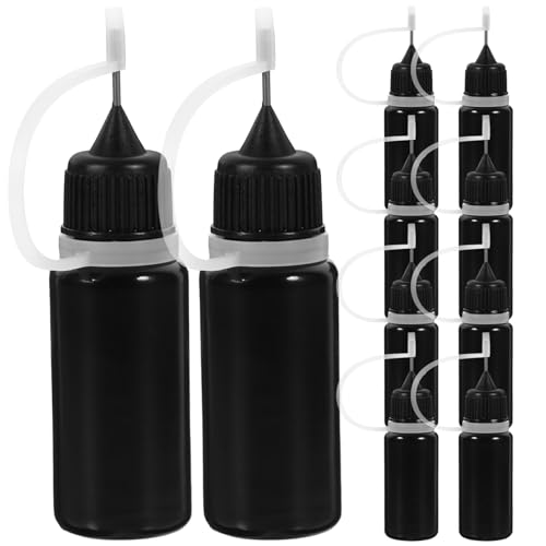 minkissy 20stücke Leere Quetschflaschen Mit Klebstoff-applikatorflaschen Präzisionsflaschen Für Bastelkleber Und von minkissy