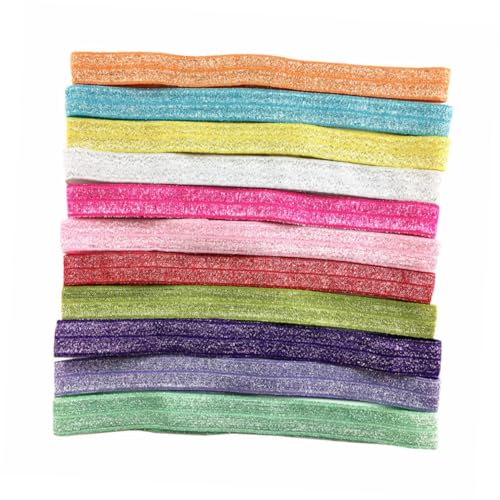 minkissy 21 Stück Elastische Haarbänder 1,5cm Für Babys Und Kleinkinder Nahtloses Nylon Stirnband Rutschfest Selbstgemacht Kopfbedeckung Mehrfarbig von minkissy