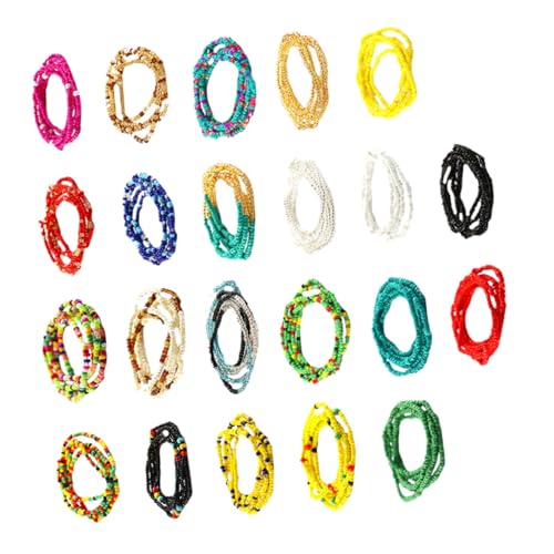 minkissy 22stücke Strand-taillenkette Für Damen Handgemachte Körperkette Mit Taillenanhänger Taillengürtel Aus Hochwertigem Material Für Party Und Hochzeit von minkissy