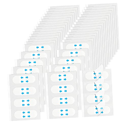 minkissy 240 Stk Anheben Und Anziehen Von Klebeband Großes Herz -vorhängeschloss Mit Herzschlüssel Fluoreszierende Kapseln Pad-klebeband Stopper Spektrum Wasserfester Aufkleber Transparent von minkissy