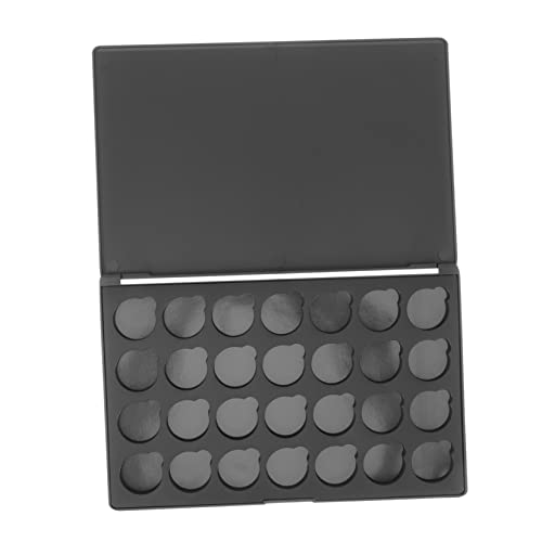 minkissy 28gitter Empty Magnetic Eyeshadow Make-up Palette Mit Fächern Leere Magnetische Lidschattenbox Für Individuelles Kosmetikdesign Tragbar Und Praktisch Für -make-up von minkissy