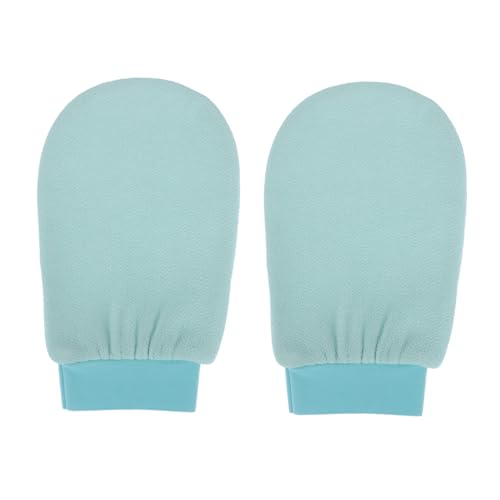 minkissy 2stücke Peeling-handschuhe Pflanzenfaser Extra Dicke Badetücher Für Körperreinigung Für Sauna Und Entspannende Duschen Frischem von minkissy
