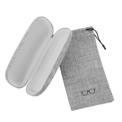 minkissy 2stücke Brillenetui Mit Kordelzug Für Mehrere Brillen Sonnenbrillenbeutel Aus Hartmaterial Tragbare Brillentasche Für Damen Und Herren Aufbewahrungsbox Für Brille Und Kleine von minkissy