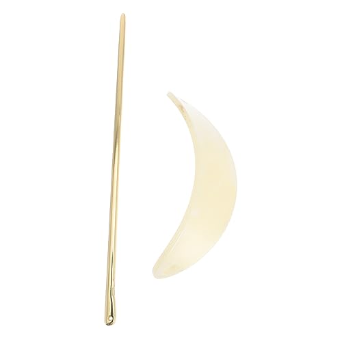 minkissy Elegantes Haarstab-dutt-pferdeschwanz- -set Für Frauen Acryl-haarnadeln Schickes Design Für Den Täglichen Gebrauch Besondere Anlässe von minkissy