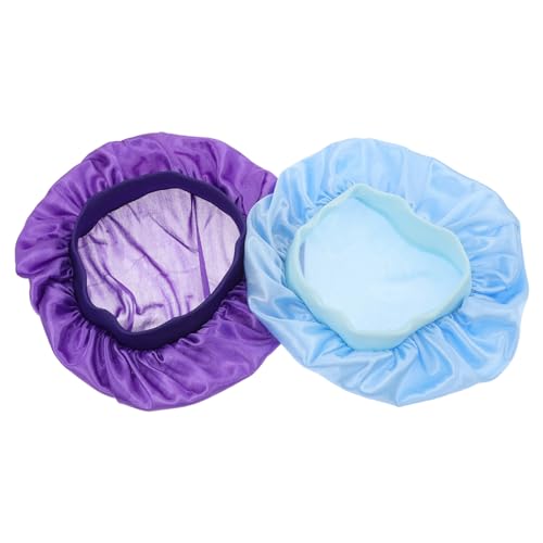 minkissy 2er-pack Kinder Stretch – Badekappen Mütze Haarschutz Für Kinder – Verstellbar Atmungsaktiv Bequem von minkissy