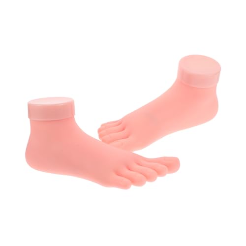 minkissy 2St Nagelkunstpraxis falsche Füße Panel-Schalter Mannequin-Fuß quadratischer Knopf Hausschuhe Maniküre Werkzeug Nagelmodell Übung Nagelübungsfuß Fußpuppe für Socken PVC Beige minkissy 2St Nagelkunstpraxis falsche Füße Panel-Schalter Mannequin-Fuß quadratischer Knopf Hausschuhe Maniküre Werkzeug Nagelmodell Übung Nagelübungsfuß Fußpuppe für Socken PVC Beige von minkissy