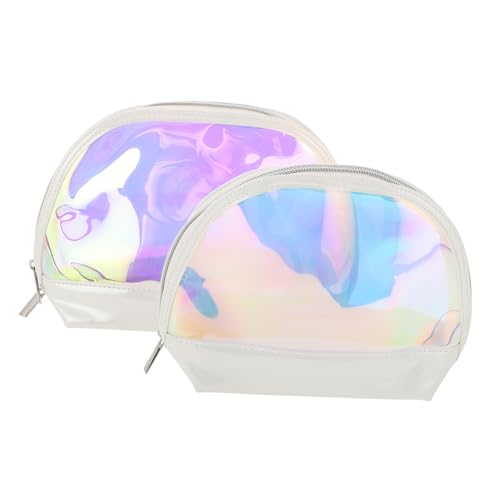 minkissy 2stücke Reisetasche Für Kosmetika Organizer wasserdichte Aufbewahrungsbeutel Für Toilettenartikel Kosmetika Reisezubehör Und Kleine Persönliche Gegenstände von minkissy