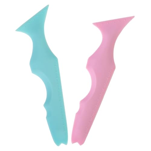 minkissy Damen Make-up-guide Schablonen Eyeliner Lineal Silikon Eyeliner Schablonen Set Für Augenbrauen Augen Reisefreundlich von minkissy