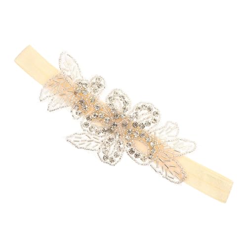 minkissy 2St -Haarschmuck für hair accessories baby girl Baby Blumenblätter Stirnband Kopfbedeckungen für die Babyparty baby bogen stirnbänder geschenke von minkissy