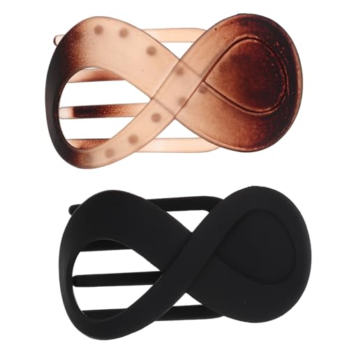 minkissy 2St elegant frisierumhang haar klemmen weihnachten bei d hairclip Kiefer Haarspangen Haarschmuck Mädchen Styling Haarband Haarschleifen flache Haarkralle französische haarnadel Stk von minkissy